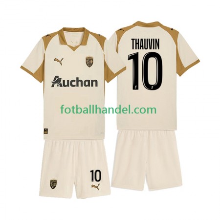 Barn Fotballdrakter RC Lens Florian Thauvin 10 Tredje 2025-26 Kortermet